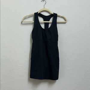 lululemon athletica Black Tank Top